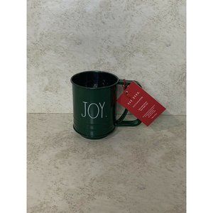 New Rae Dunn 2020 Christmas "JOY" Flour Sifter